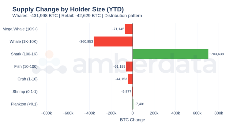 Supply Change by Holder Size (YTD)