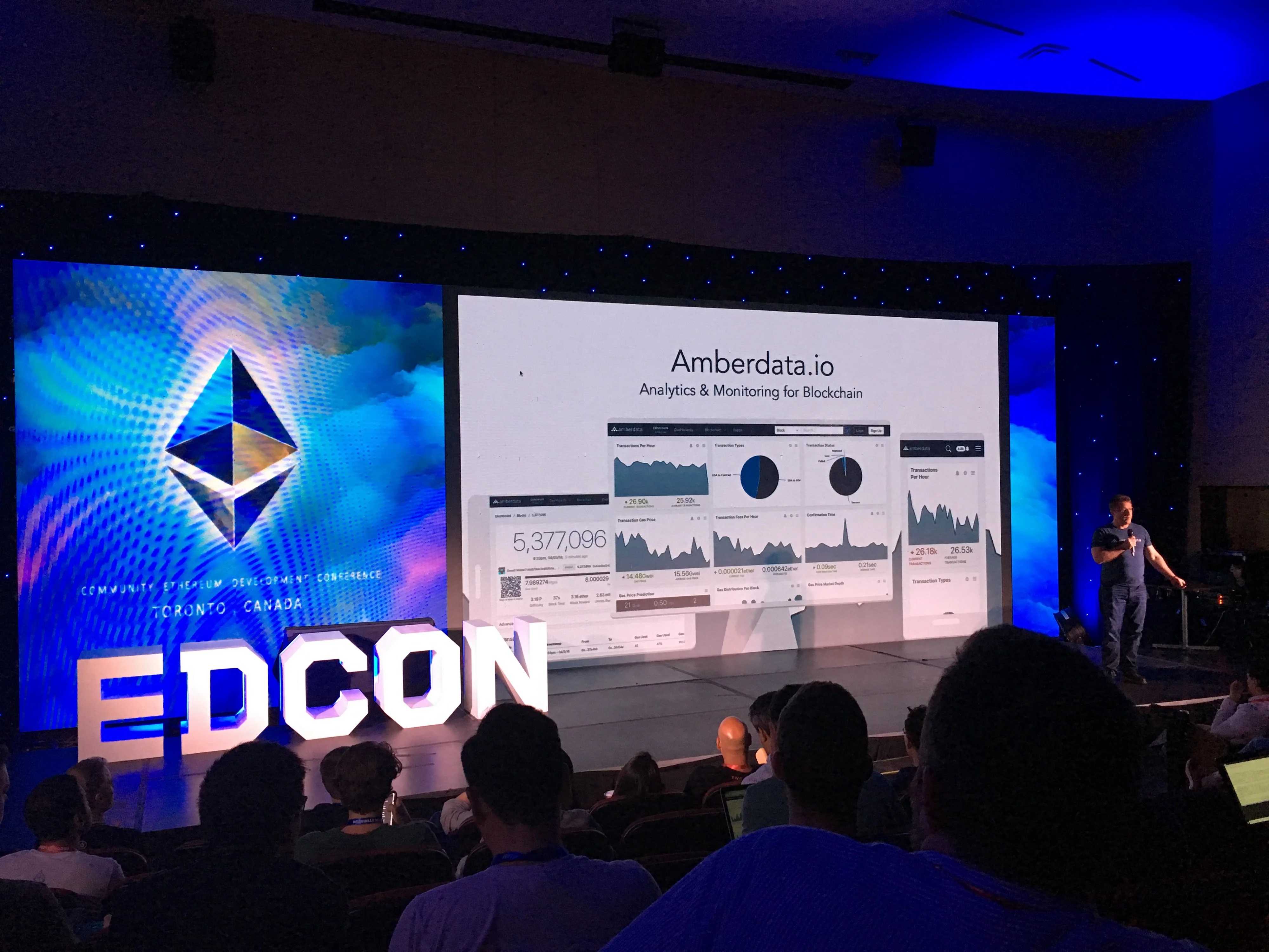 EDCON Toronto, Shawn Douglass Launching Amberdata.io