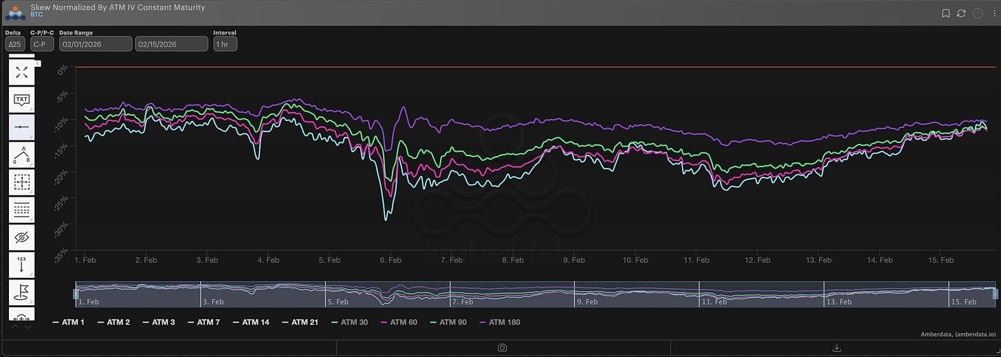 Bitcoin options skew