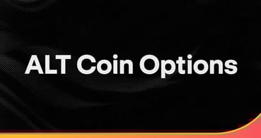 ALT Coin Options on Derive