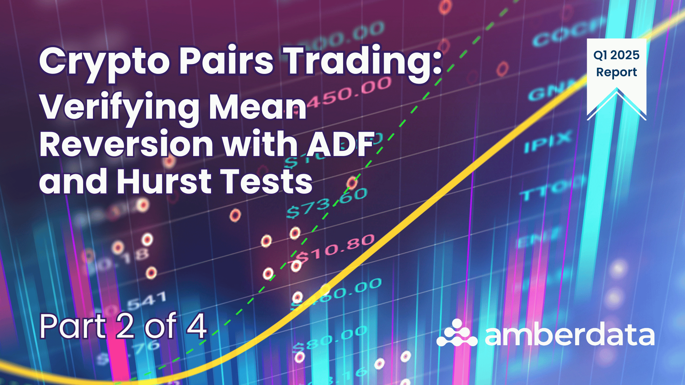 Crypto Pairs Trading: Verifying Mean Reversion with ADF and Hurst Tests