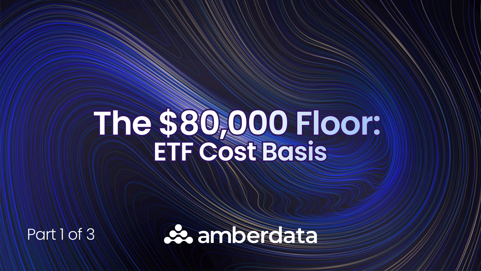 The $80,000 Floor: ETF Cost Basis Part 1/3